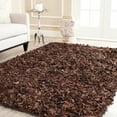 thumbnail image 1 of Leather Runner Rug in Dark Brown (9 ft. L x 2 ft. 3 in. W), 1 of 2