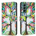 thumbnail image 1 of Leather For Samsung Galaxy S25 5G 6.2-inch Wallet Case Butterflys&Flowers, With Card Holder,Wristband,Magnetic Clasp Kickstand Folio Cover,Color-7,For Galaxy S25 5G, 1 of 9