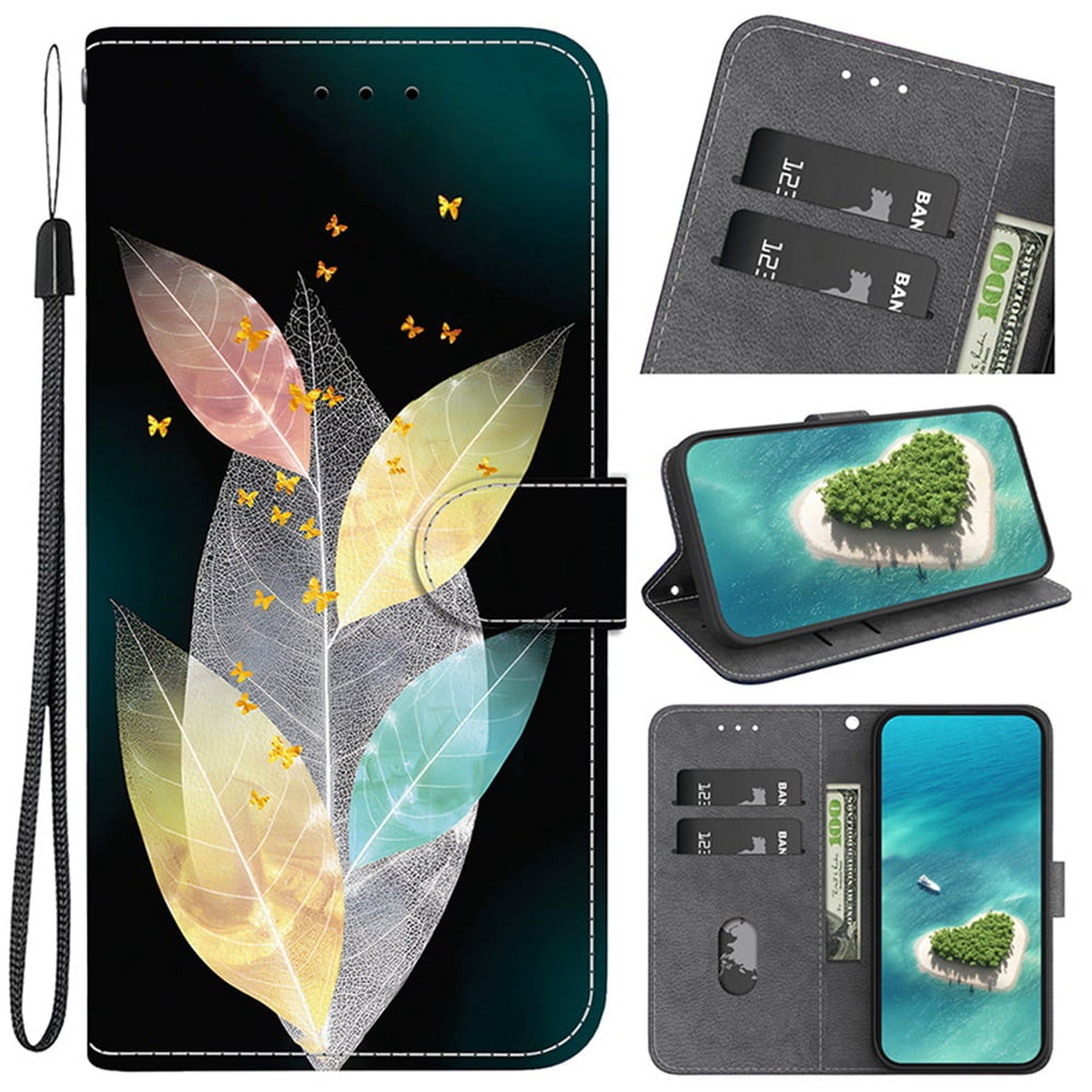 Leather For Samsung Galaxy S25 FE 5G 6.7-inch Wallet Case Crystal ...