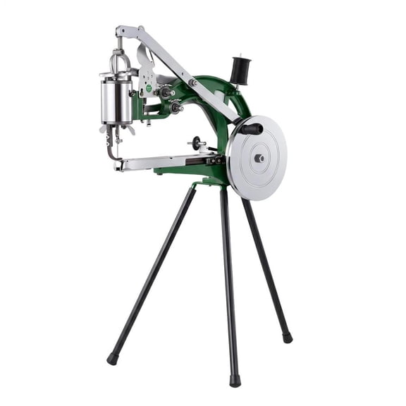 Leather Sewing Machine, Manual Cobbler Stitching Machine for Shoe Repair, Bag Making, Tents, Clothes, Belts, and Upholstery