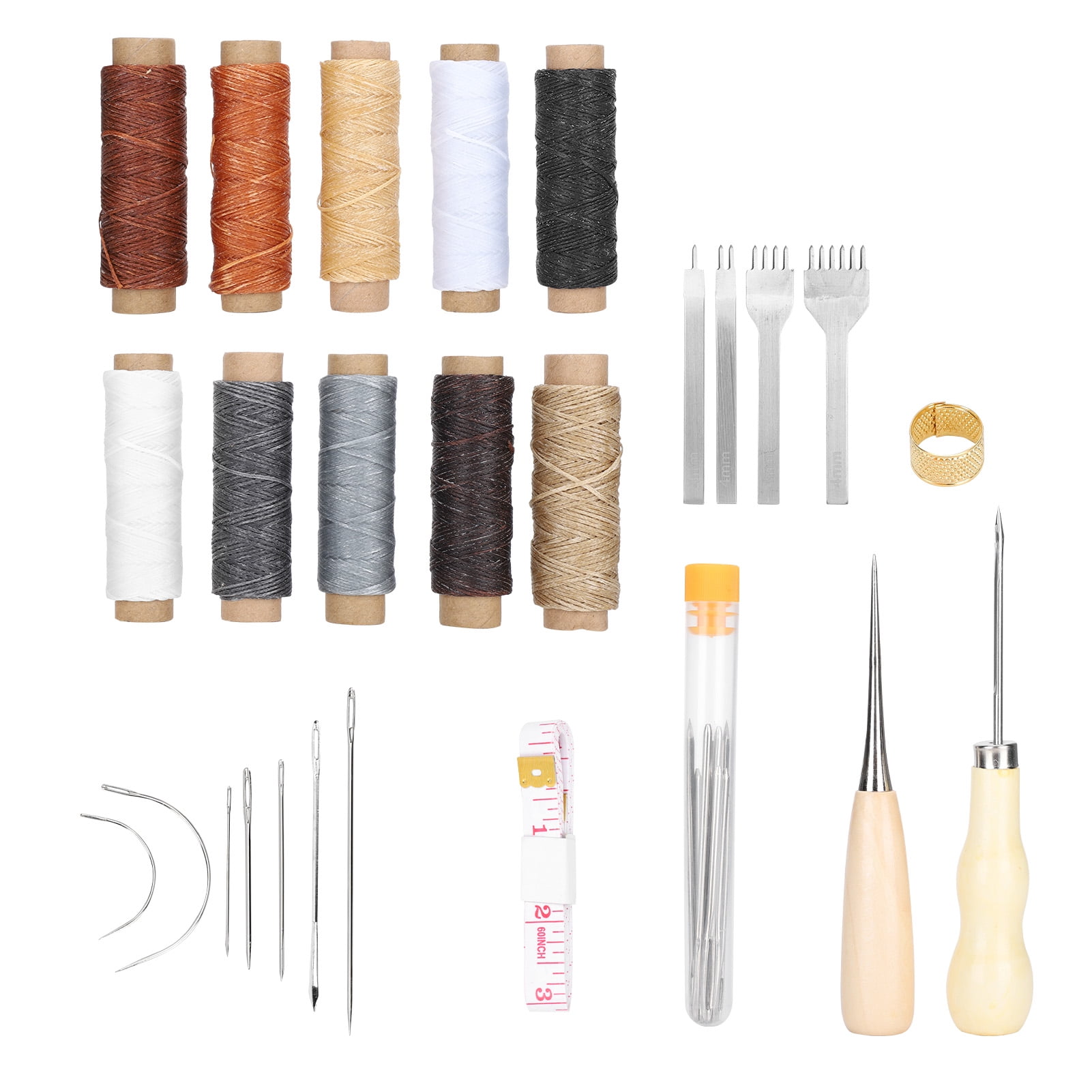 Leather Sewing Set DIY Leather Stitching Repair Kit Working Supplies