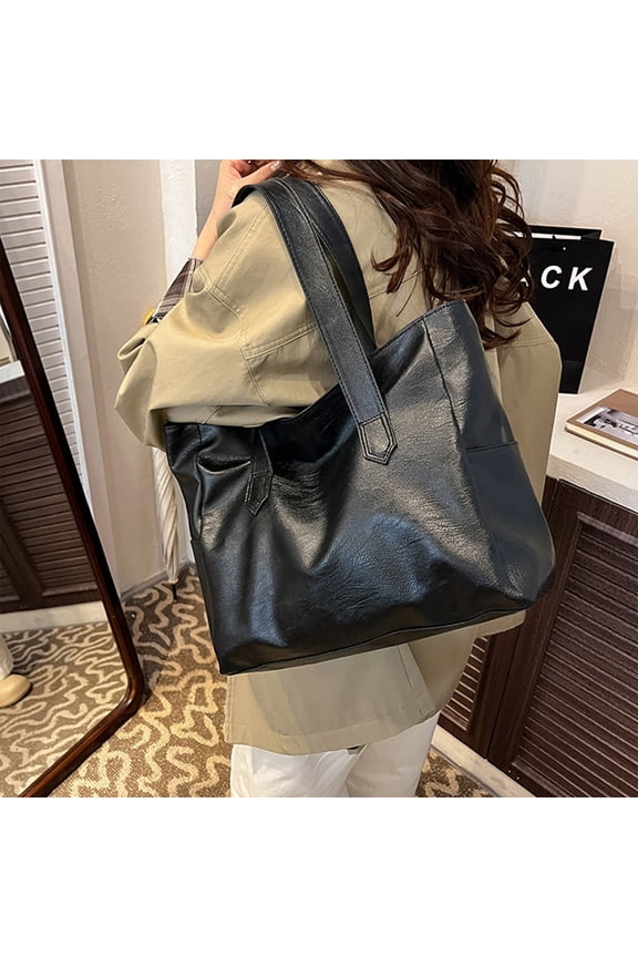 Leather Shell Bags for Women 2023 Brand Shoulder Bag Luxury Purses and Handbags Designer Crossbody Bag Cute Satchel Blue shoulder bag 19X10X6 cm