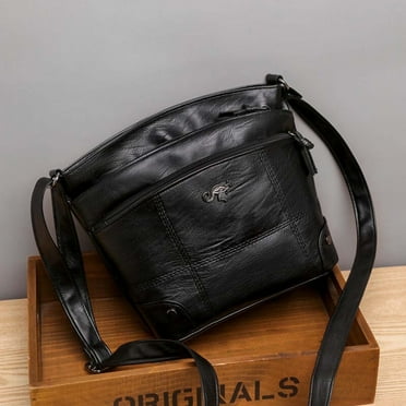 Leather Shell Bags for Women 2023 Brand Shoulder Bag Luxury Purses and Handbags Designer Crossbody Bag Cute Satchel Blue shoulder bag 19X10X6 cm