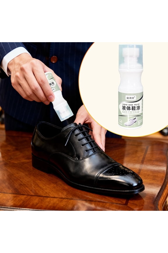 Leather Shoe Polish Sponge Dress Shoes Jackets Instant Care