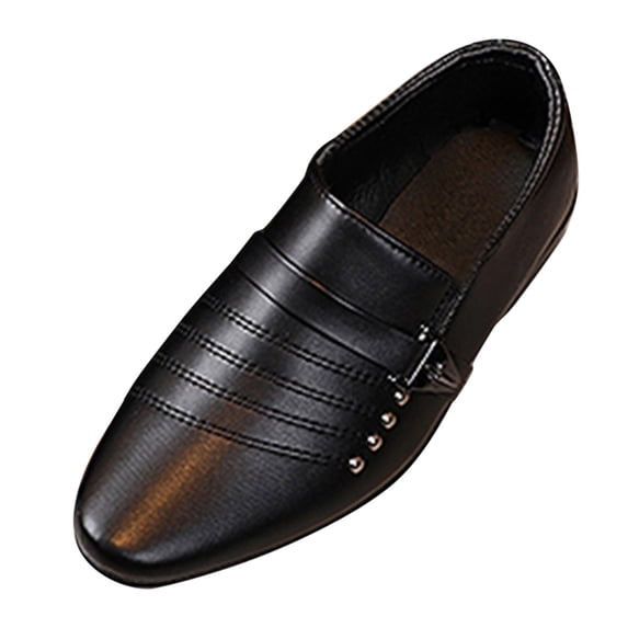 Leather Shoes Boys Girls Easter Sandals Perform Student Jelly Sandals for Babies Style Girl Slides Casual British Girls Beach Sandals Toddler Boy's Shoes Girls Jelly Sandals Girls Leather Sandals