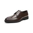 thumbnail image 1 of Leather Shoes Men's Men's Shoes Genuine Leather Formal Wear Business Men's Leather Derby Shoes, 1 of 2