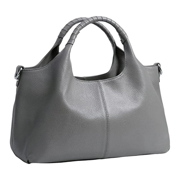 Leather Shoulder Bags Purses for Women Lightweight Handbags Satchel Designer Crossbody Medium Size Totes