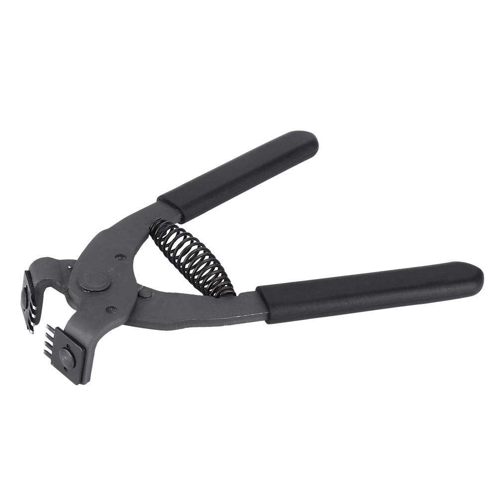 Leather Silent Pliers, Robust Carbon Steel Material Leather Craft Hole Punch Stitching Tools Sewing Chisel for Belts Purses Watch Bands(4mm-4 Teeth)