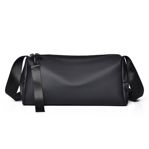 Leather Sling Bag Crossbody Backpack for Men Women Travel Outdoor Sports