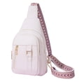 thumbnail image 1 of Leather Sling Bag for Women,Travel Small Sling Bag Crossbody Bags for Women-Vegan Leather Fanny Pack Crossbody Bags, 1 of 3