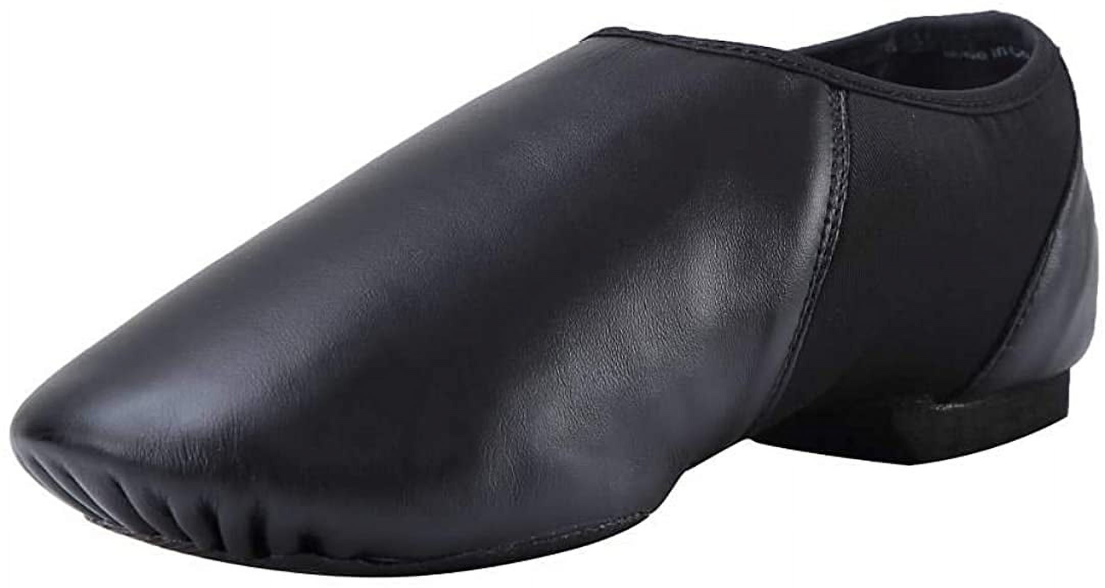 Child Black E-Series Slip On Jazz Shoe main image 0