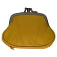 thumbnail image 1 of Leather Small Change Purse Double Frame with Zipper Pocket Y022, 1 of 22