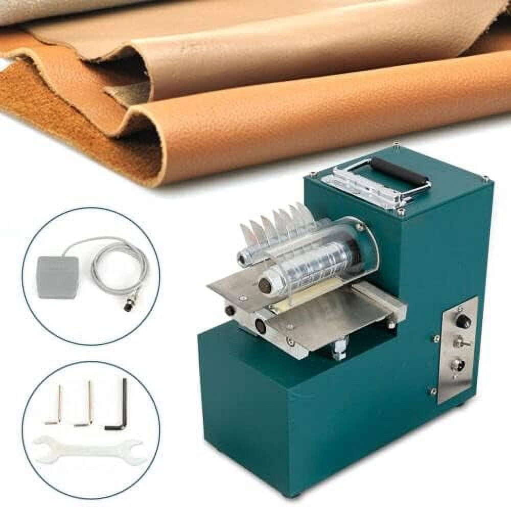 Leather Splitter 40W Dual Head Electric Leather Strips Cutter ...