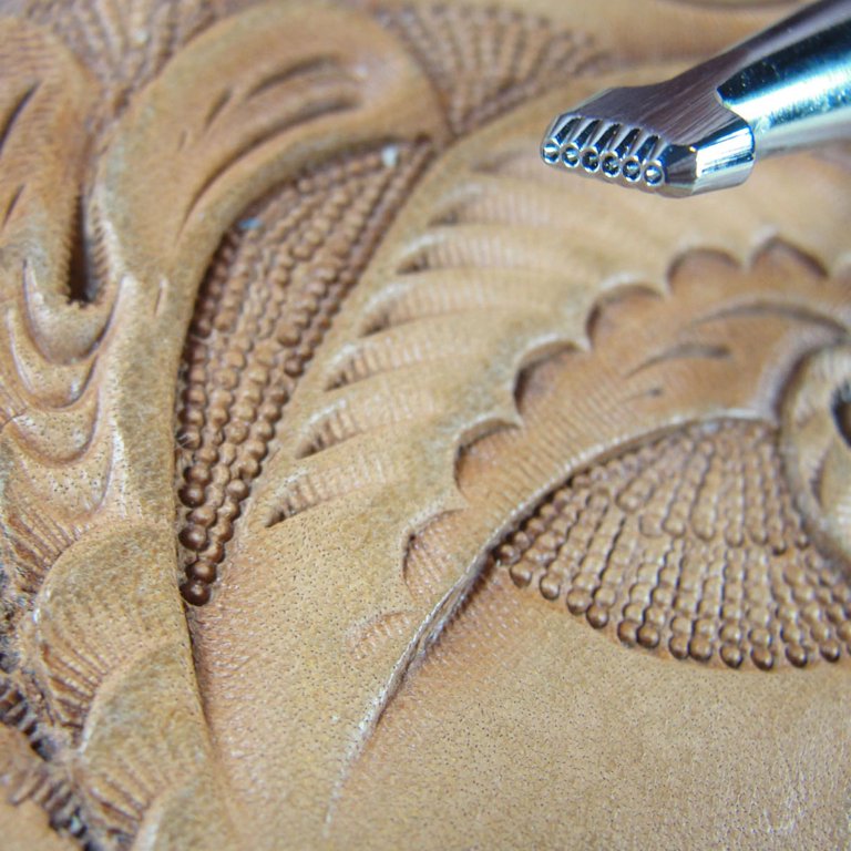 6Seed Bar Grounder Stamp, A101, Leather Stamping Tool, 58 OFF