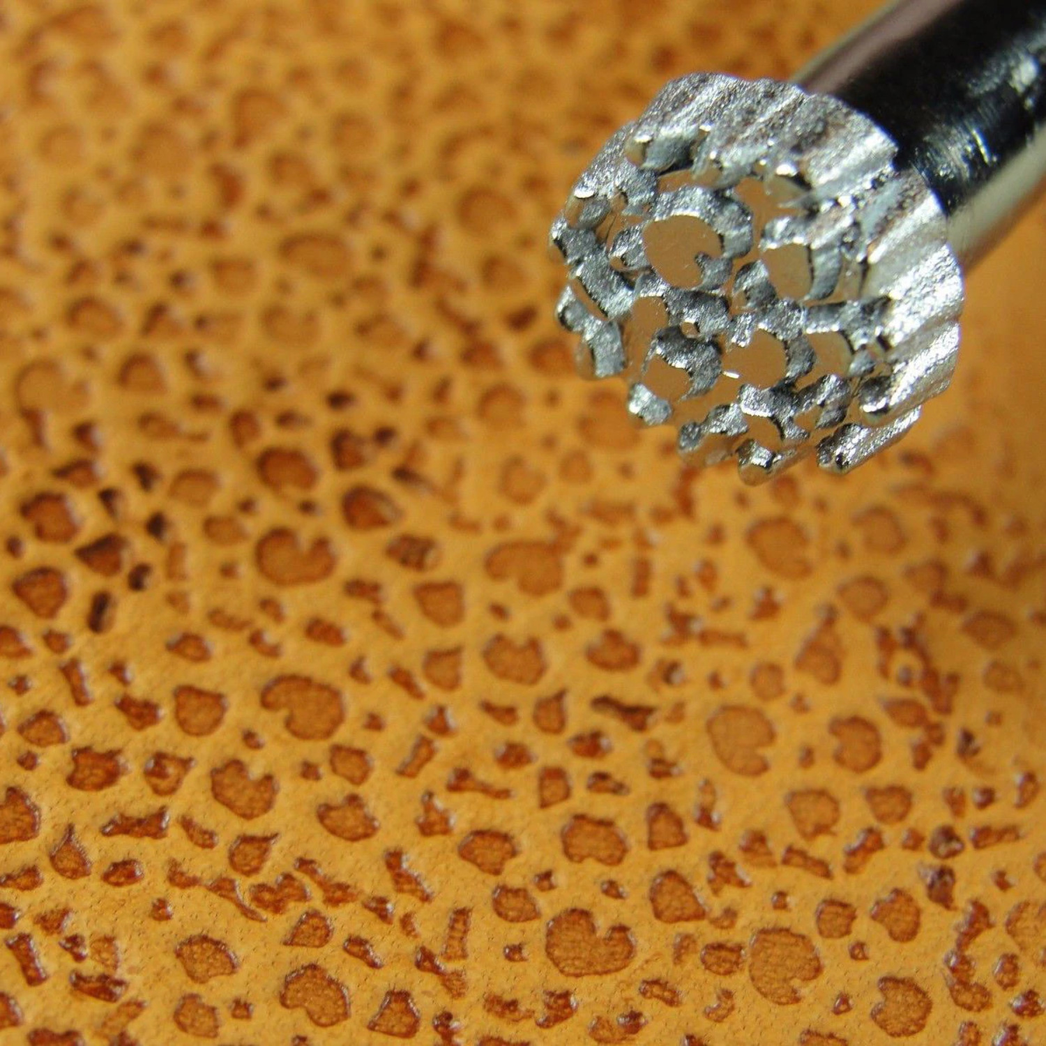 Leather Stamping Tool, Background Matting Stamp, E386, Leather Stamping