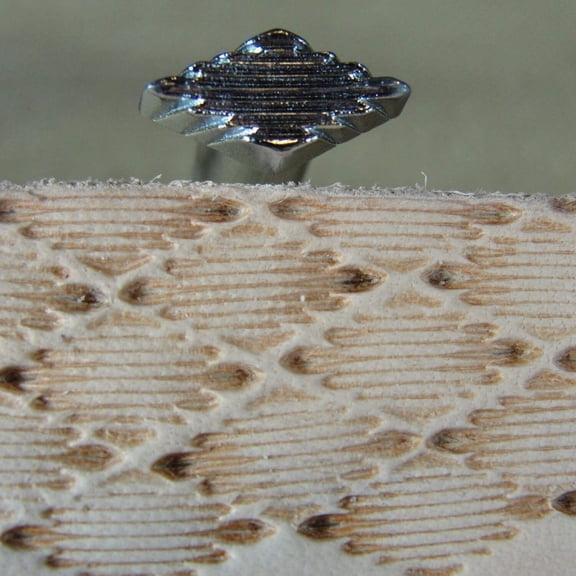 Leather Stamping Tool, Diamond Geometric Stamp, F926D, Leather Stamping Tool Stamp, Craft Japan Leathercraft Tool