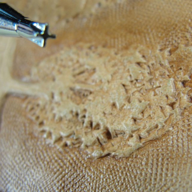 Leather Stamping Tool, Figure Carving Stamp, F924, Leather Stamping