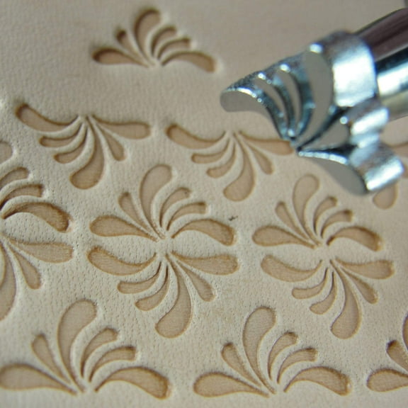 Leather Stamping Tool, Floral Border Stamp, E320, Leather Stamping Tool Stamp, Craft Japan Leathercraft Tool