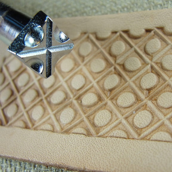 Leather Stamping Tool, Geometric Stamp, G542, Leather Stamping Tool Stamp, Craft Japan Leathercraft Tool