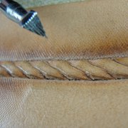Leather Stamping Tool, Lined Figure Carving Stamp, F910, Leather Stamping Tool Stamp, Craft Japan Leathercraft Tool