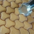 thumbnail image 1 of Leather Stamping Tool, Small Tri-Weave Stamp, E684-S, Leather Stamping Tool Stamp, Craft Japan Leathercraft Tool, 1 of 6