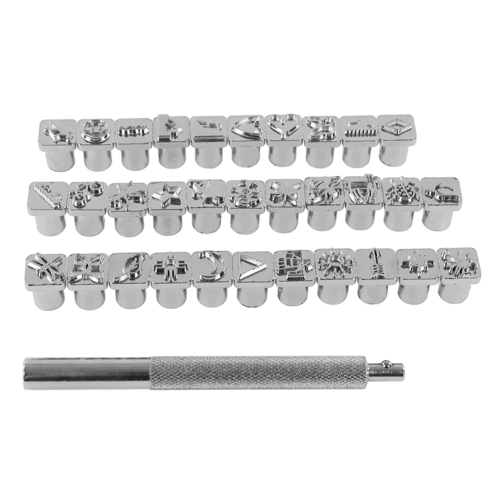 Leather Stamping Tools Exquisite Patterns Stainless Steel Leather Stamp