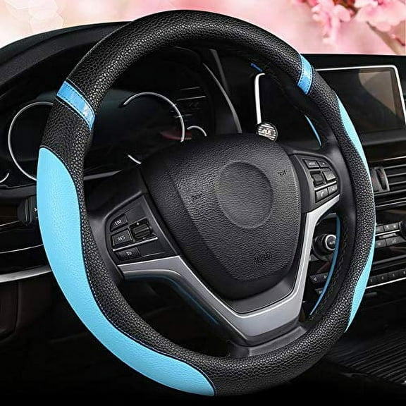 Leather Steering Wheel Cover