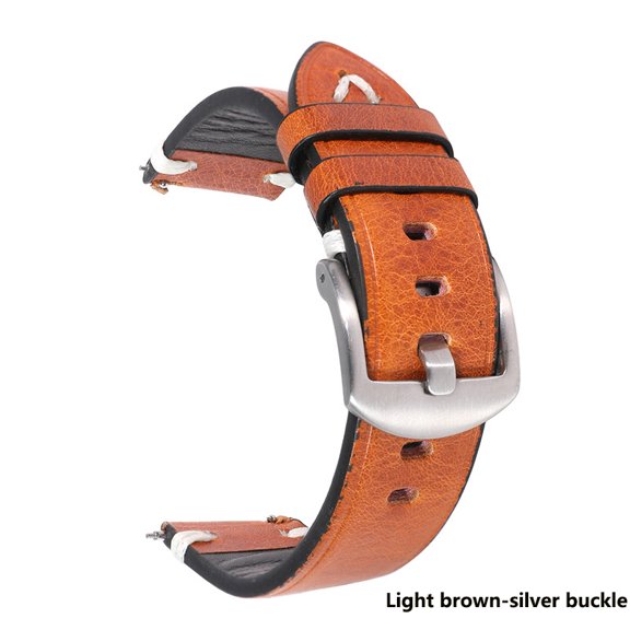 Leather Strap 22mm Strap Watch Accessories Strap Fit For Samsung Fit For Huawei Watchband