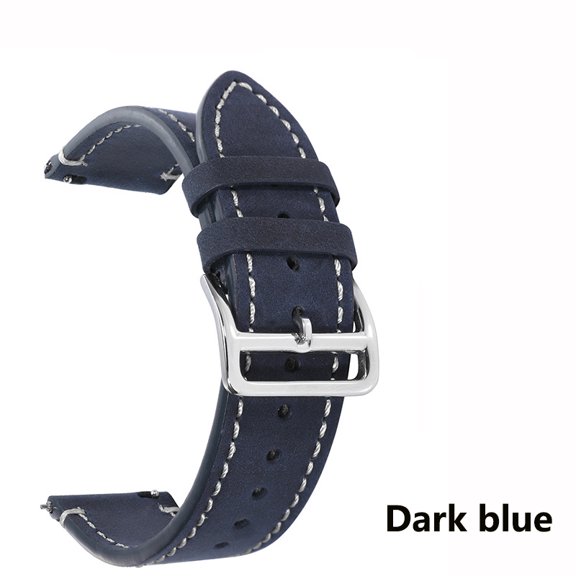 Leather Strap Fit For Samsung Fit For Huawei Watch 20mm 22mm Watchband