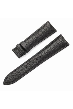 Leather Strap Universal 20mm 22 Mm Watch Strap Wear Resistant Circular Texture Wriststrap