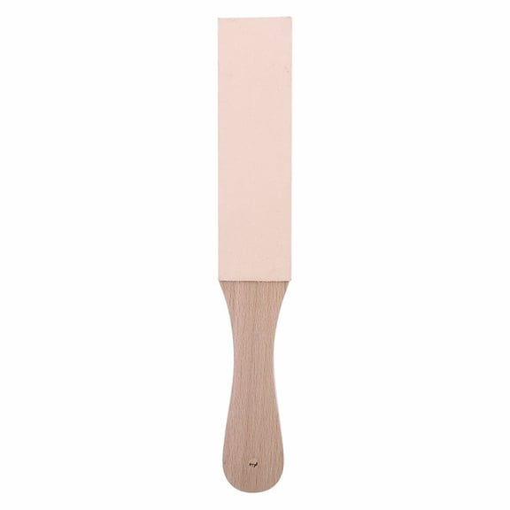 Leather Strop Cutter Sharpener Wooden Handle Household Items for Home Kitchen Utensil Set Serrated 8 Mi Home Kitchen Additions 10 And under Items for Kitchen Hold Items Kitchen Utensils Set Holder