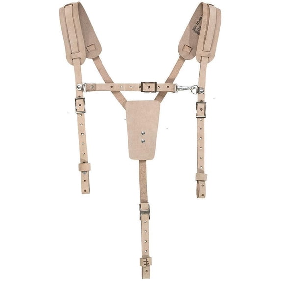 Leather Suspenders 5413