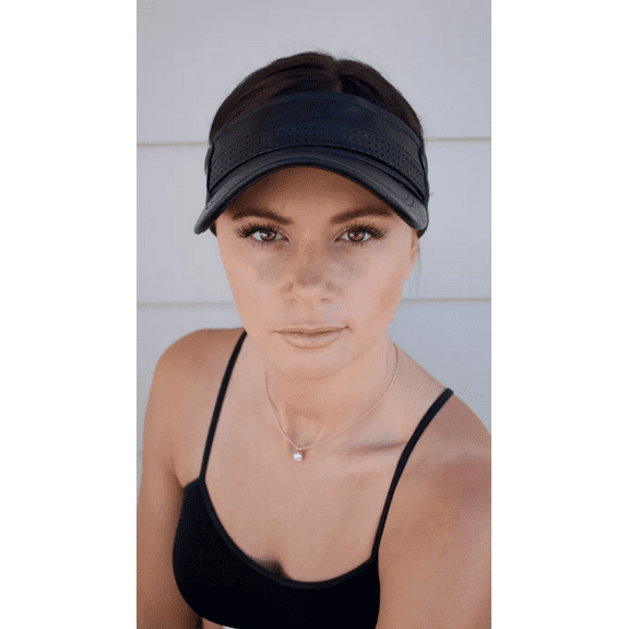 Leather Tennis Visor