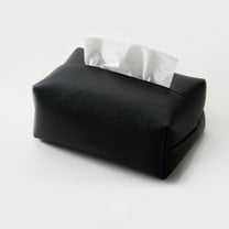 Leather Tissue Box Cover, Stylish Hotel Tissue Dispenser, Elegant Tabletop Paper Organizer for Living Room, Dining Room, Office, and Home Décor