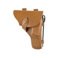 thumbnail image 1 of Leather Tokarev Holster with cleaning rod, 1 of 1