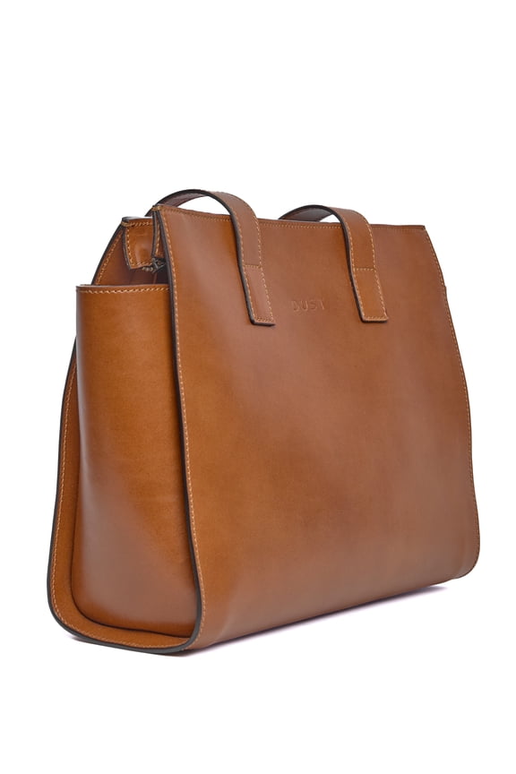 Leather Tote Brown Aspen Collection