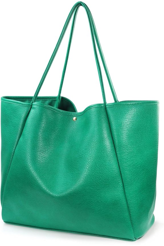 Leather Tote Women Weekender Bag Shopper Handbag Travel Purse