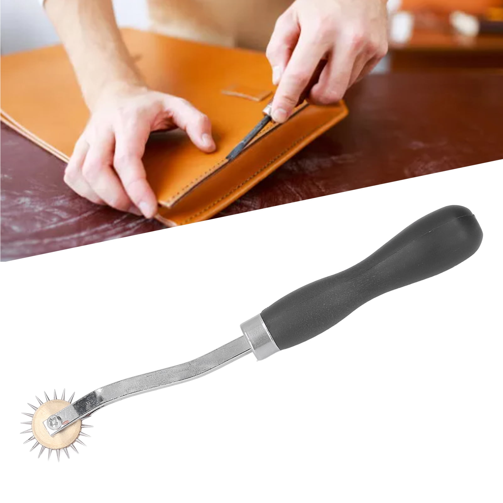 Leather Tracing Wheel Stitching Wheel Tool, Stainless Steel Sewing