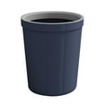 thumbnail image 1 of Leather Trash Can For Bedroom,Round Leather Waste Basket,Waste Basket,Desk Trash Can,Small Bathroom Garbage Cans For Home Decorative, Round Waste Basket Bin For Dorm Kitchen Brown(29x29x24cm), 1 of 4