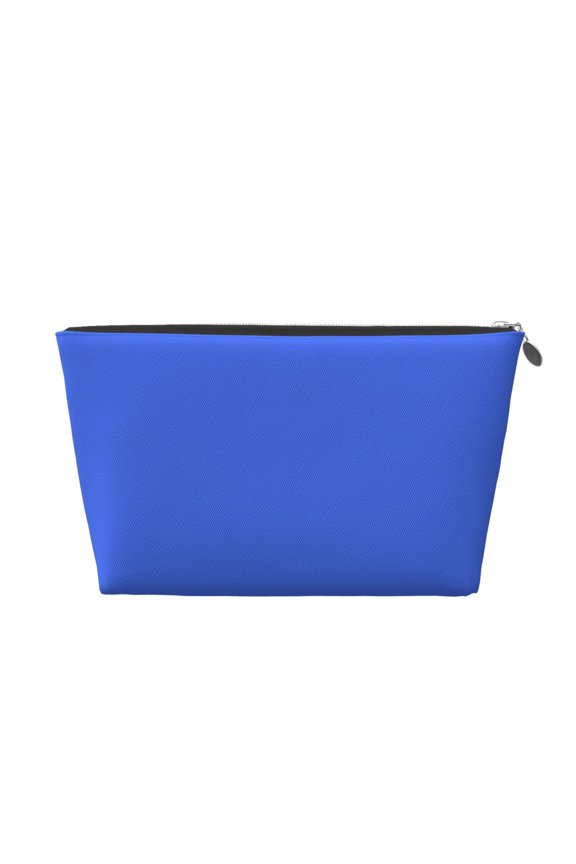 Leather Travel Bag Wash Bag Makeup Bag Storage Bag 752.4in For Daily Carrying And Short Trip Navy Blue
