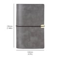 thumbnail image 1 of Leather Travelers Notebook (Refillable Writing Journal, A6 Organizer), A6 Refillable Leather Journal Includes Elastic Closure And Pen Loop For Mobile Professionals(#A), By Meiiso, 1 of 2