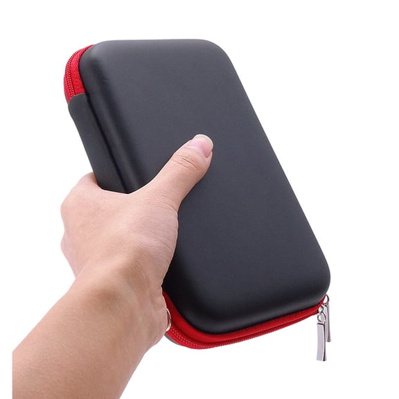 Leather USB Drives Storage Case Card Holder Organizers Thumb Drive Case for USB Drive Jump Drive Cable
