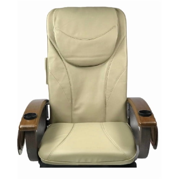 Pedicure Chair Cushion Massage Cover, Seat Cushion, No Chin, Beige