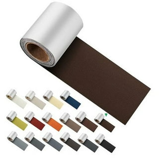 MastaPlasta Instant Leather Repair Tape Beige 60 x 4 in (150cm x 10cm). Self-Adhesive Repair for Sofas, Chairs, Car Seats, Bags and More. Fast, Easy