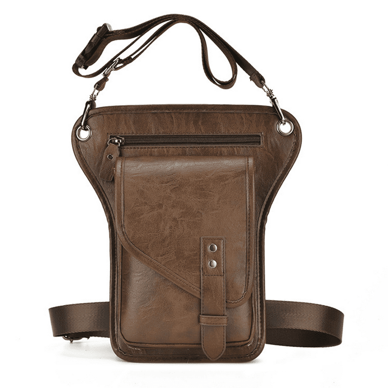 Drk Brown Pouch w/Leg offers Strap