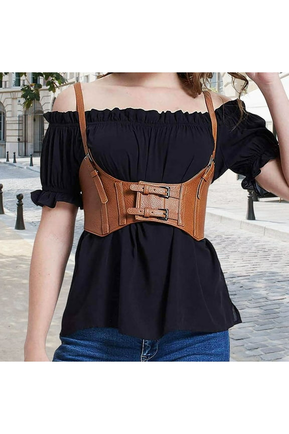 Leather Waist Belt Suspender Corset Belt Men Wide Belt Long Full Grain Leather Belt for Men Weight Belt Women 3d Belts for Men 50 Extra Wide Belt Reversible Dress Belt Men Men Casual Belts Slide Belt