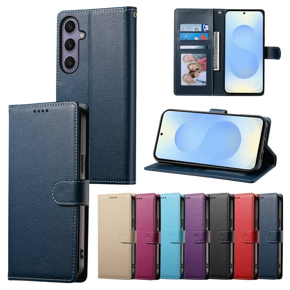 Leather Wallet Phone Case For Samsung Galaxy A56 A36 A26 A16 A06 A55 A35 A25 A15 A05 A05S A54 A34 A24 A14 A04 A04S Phone Case Wallet Case Leather Phone Cover Card Zipper