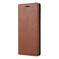 thumbnail image 1 of Leather Wallet Pixel 8 Pro Case (Brown) Magnetic Folio Card Slot Holder Flip Kickstand Shockproof Cover, 1 of 5