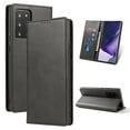 thumbnail image 1 of Leather Wallet Samsung Galaxy S23 Plus Case (Black) Magnetic Folio Card Slot Holder Flip Kickstand Shockproof Cover, 1 of 5