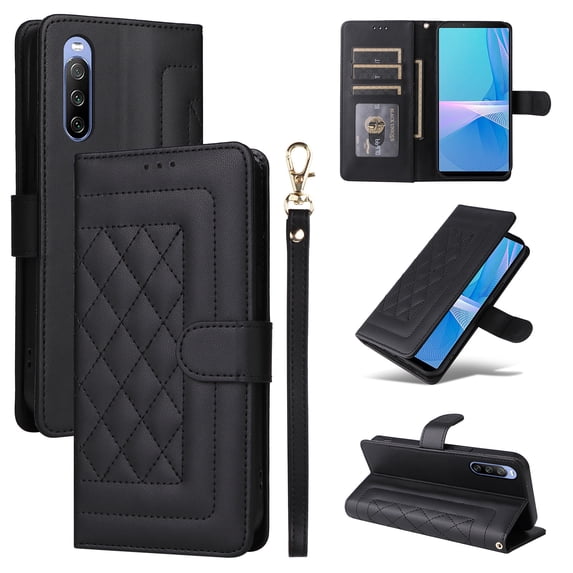 Leather Wallet With Card Holder Zipper Phone Case For Xiaomi Note 10 PU Leather Magnetic Handbag Zipper Pocket Card Slots